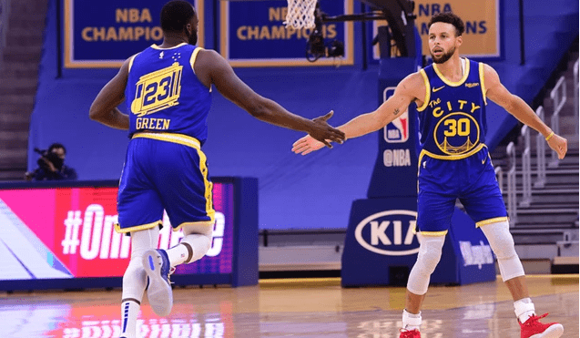  库里三分雨浇灭热火反扑势头锁定胜局